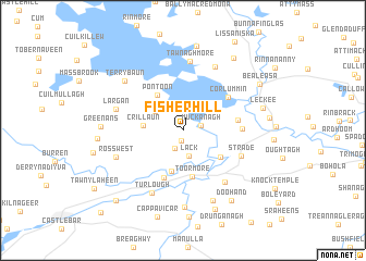 map of Fisherhill