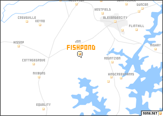 map of Fishpond