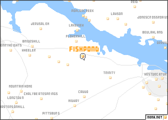 map of Fish Pond