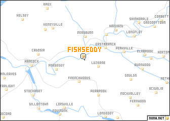 map of Fishs Eddy