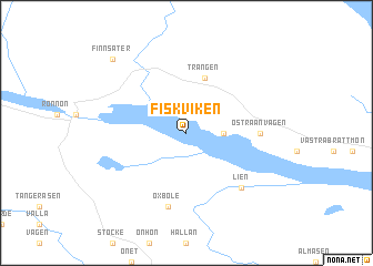 map of Fiskviken