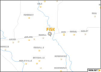 map of Fisk