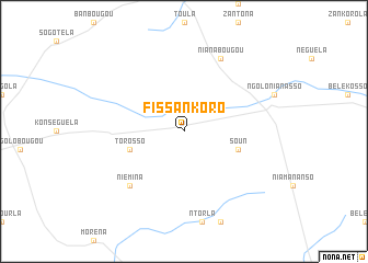 map of Fissankoro