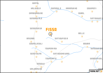 map of Fissa