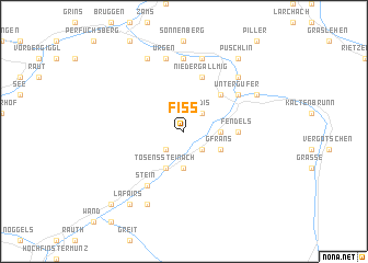 map of Fiss