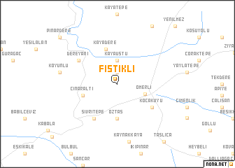 map of Fıstıklı