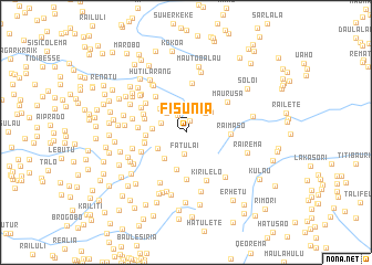 map of Fisunia