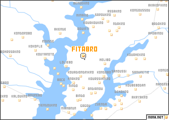 map of Fitabro