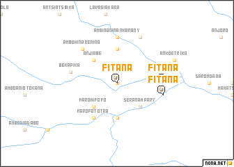 map of Fitana