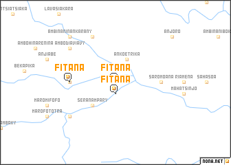 map of Fitana