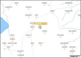 map of Fitchari