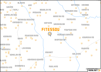 map of Fitessou