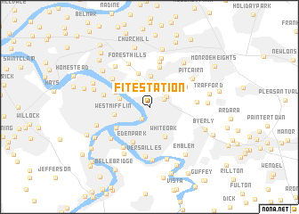 map of Fite Station