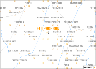 map of Fitiparakou