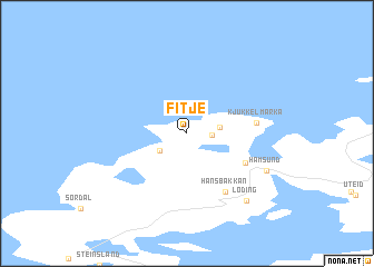 map of Fitje