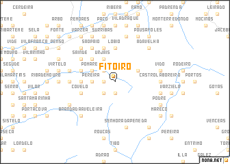 map of Fitoiro