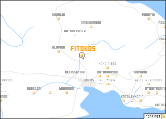 map of Fitókos