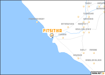 map of Fitsitika