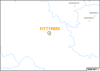 map of Fitty Park