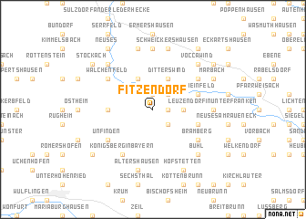 map of Fitzendorf