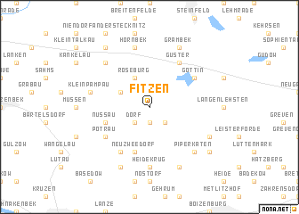 map of Fitzen