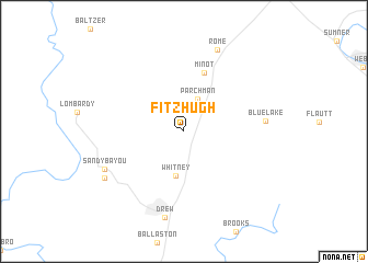 map of Fitzhugh