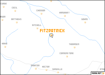 map of Fitzpatrick