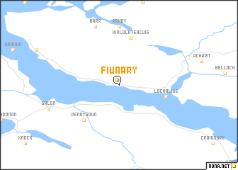 map of Fiunary