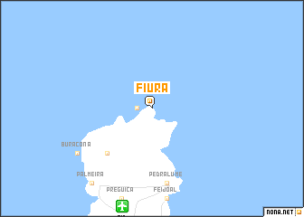 map of Fiura