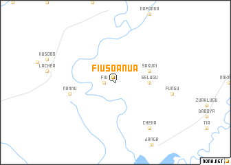 map of Fiusoanua
