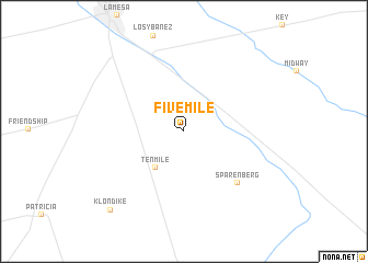 map of Fivemile