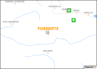 map of Five Points
