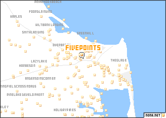 map of Five Points