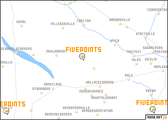 map of Five Points