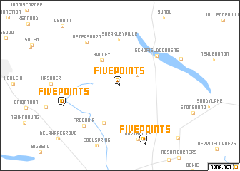 map of Five Points