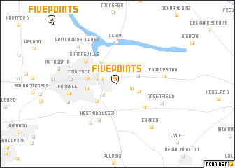 map of Five Points