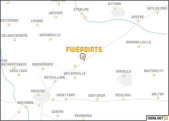 map of Five Points