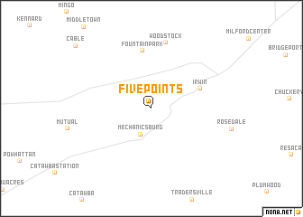 map of Five Points