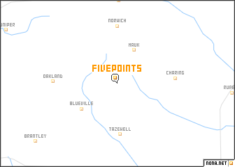 map of Five Points