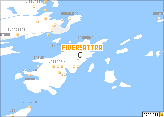 map of Fiversättra