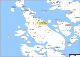 map of Fjæreid