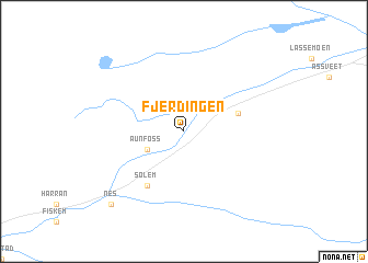 map of Fjerdingen