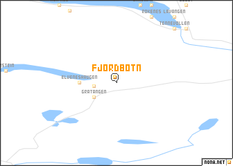 map of Fjordbotn