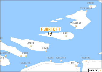 map of Fjørtoft