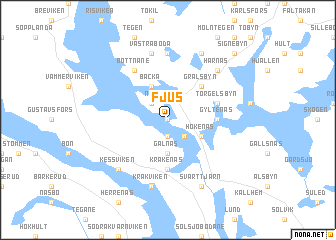 map of Fjus