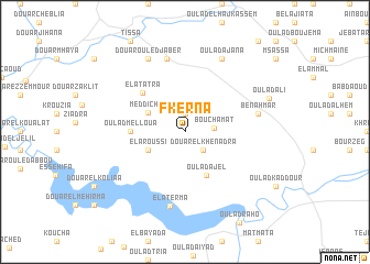 map of Fkerna