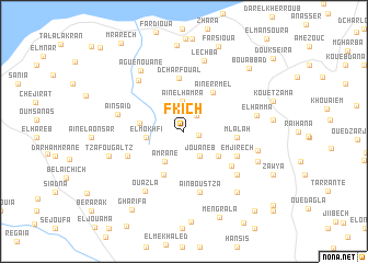 map of Fkich