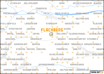 map of Flachberg