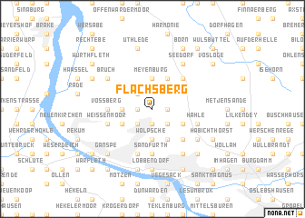 map of Flachsberg