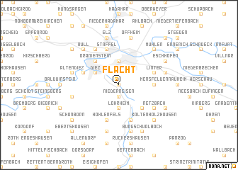 map of Flacht